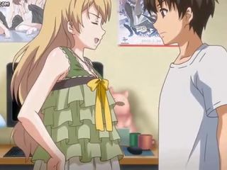 Anime prende bocca pieno con schizzo