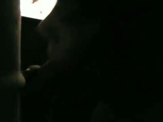 مص رمح خارج شريط & ركوب الخيل كوك في ل middle-aged مسرح